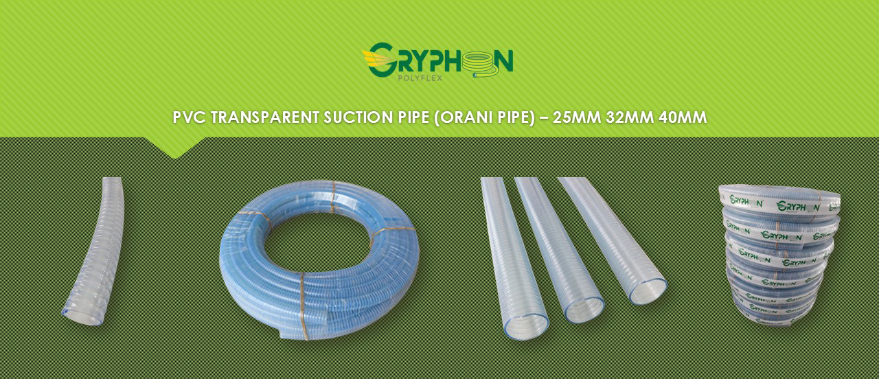 pvc transparent suction pipe